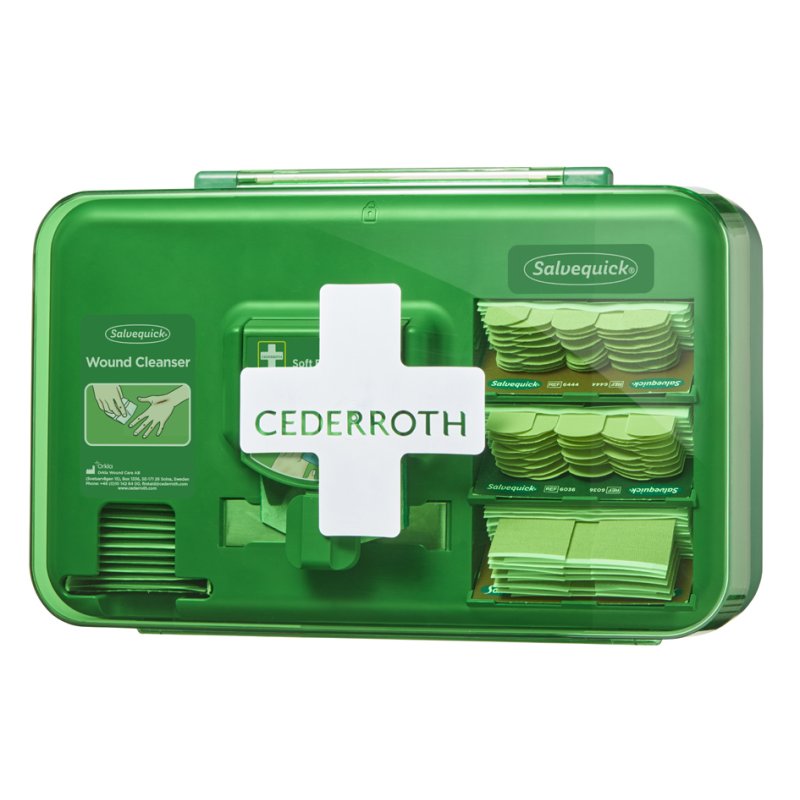 CEDERROTH verbandtrommel Wound Care Dispenser, ABS-kunststof, stofbescherming